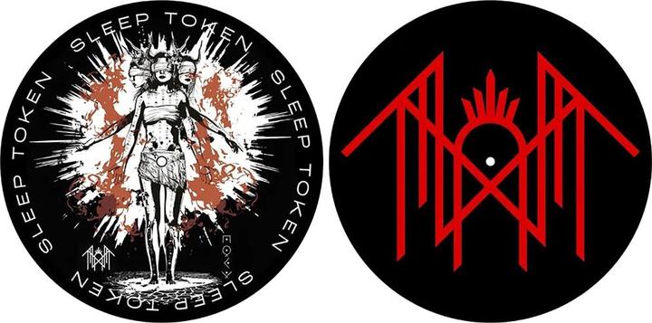 Produktbild Sleep Token Matte Plattenteller Sigil Regen 2erPack (Plattenteller)