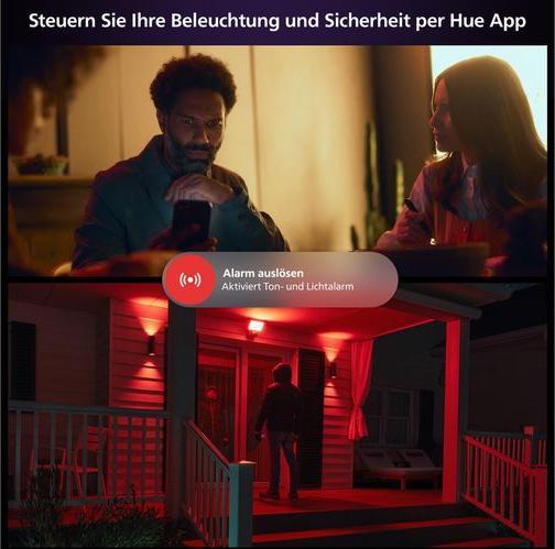 Actual product image Philips Hue Hue Secure floodlight camera (1920 x 1080 Pixels)