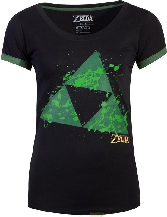 Produktbild The Legend of Zelda Triforce Splatter Women's Tshirt (L)