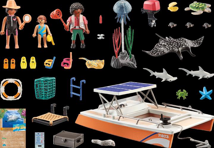 Image du produit Playmobil Plate-forme de récif corallien (71623, Playmobil Wiltopia)