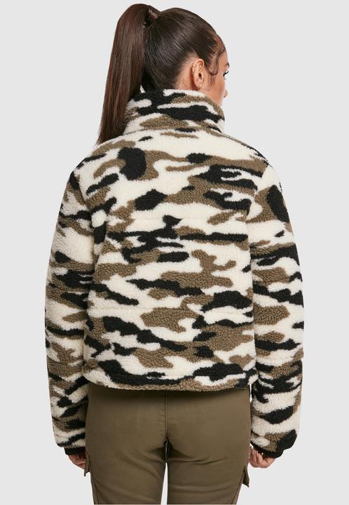 Produktbild Urban Classics Ladies Camo Sherpa Jacket (M)