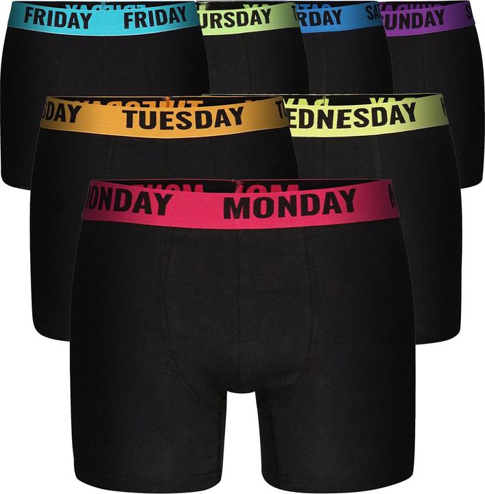 Produktbild Happy shorts Retroshorts Monday Sunday (M, 7er Pack)