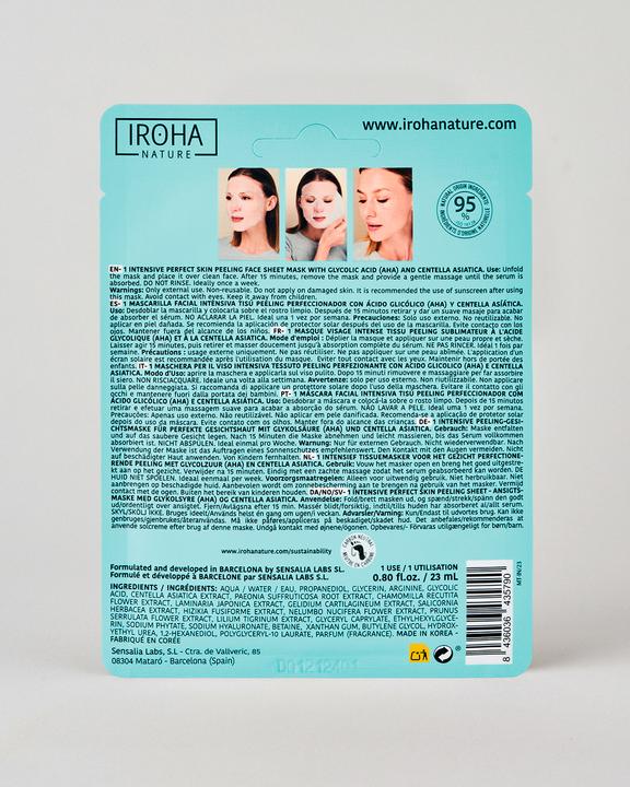 Produktbild Iroha Nature Tissue Face Mask Glycolic (18 ml)