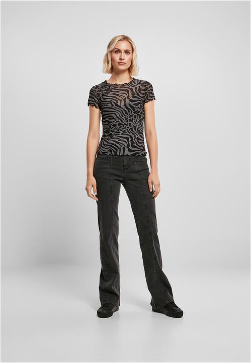 Actual product image Urban Classics Ladies Mesh Tee - 16529 (S)