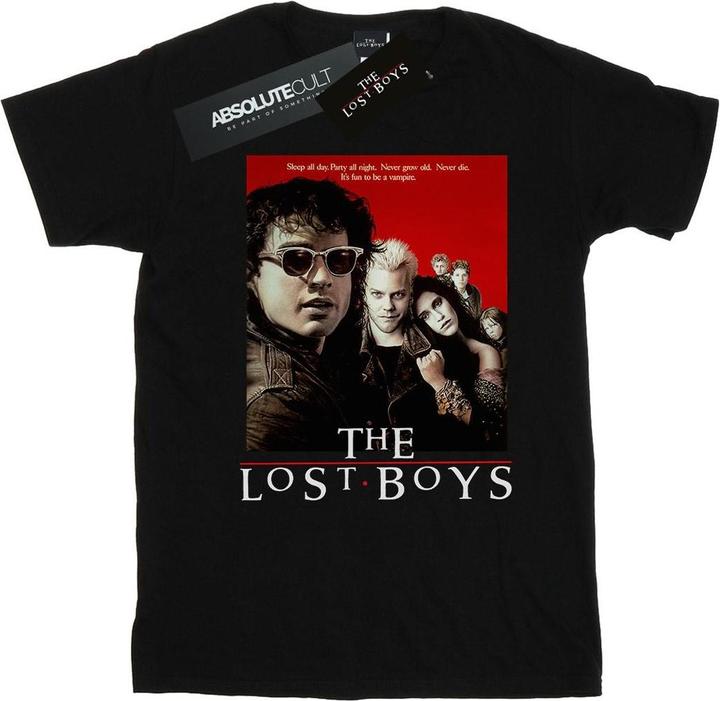 Actual product image The Lost Boys Mens Red Poster T-Shirt (5XL)
