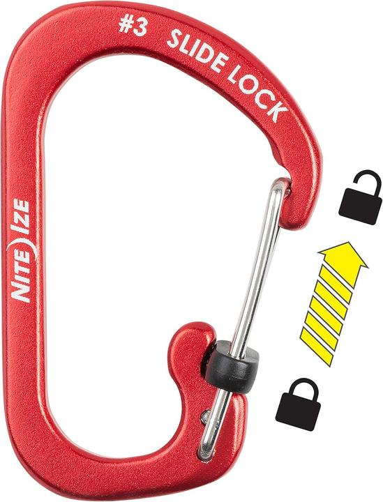 Produktbild Nite Ize SlideLock® Carabiner Aluminum #3