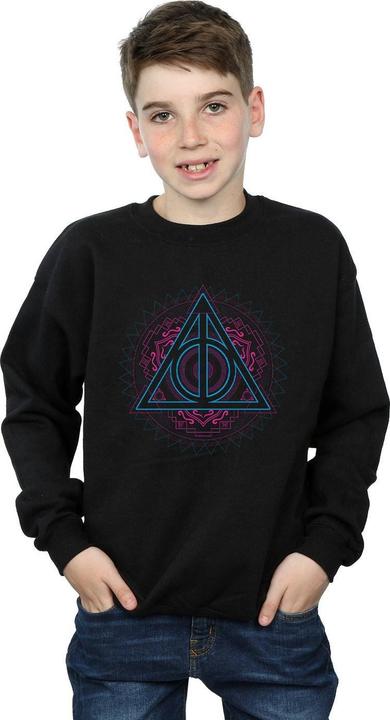 Produktbild Neon Deathly Hallows Sweatshirt Jungen (140, 146)