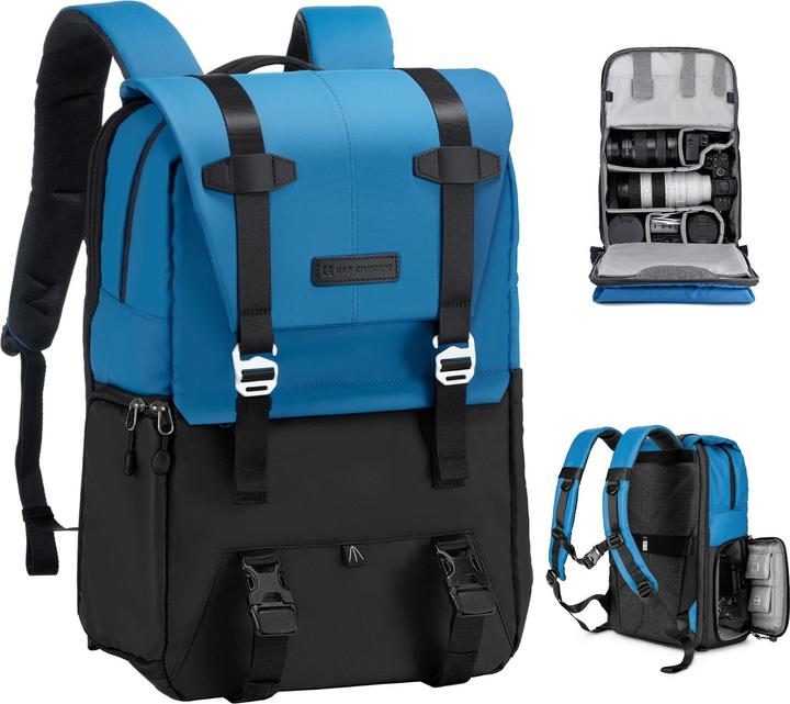 Image du produit K&F Concept Concept Beta Backpack 20l Photo Backpack - Bleu (Sac à dos photo, 20 l)