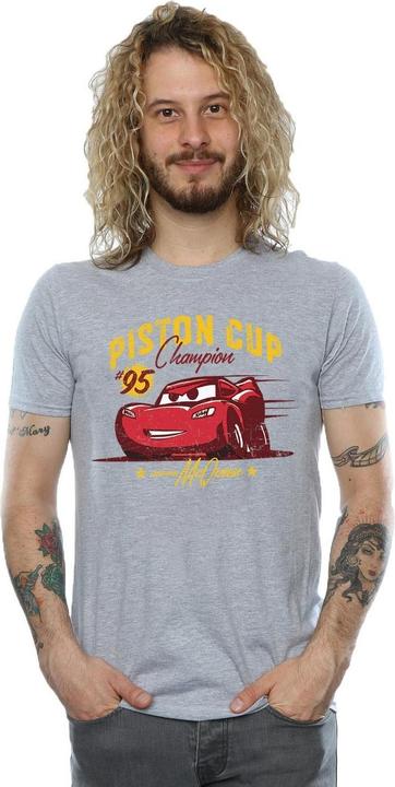 Immagine prodotto Disney Cars Piston Cup Champion Maglietta Uomo (M)