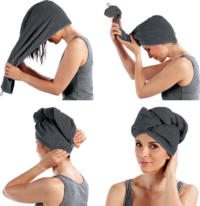 Image du produit Erwin Müller Turban pack de 2 (28 x 70 cm)