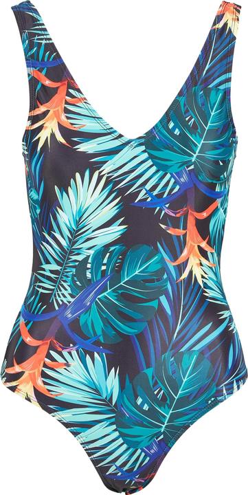 Produktbild Urban Classics Ladies High Leg Pattern Swimsuit - 12168 (XL)