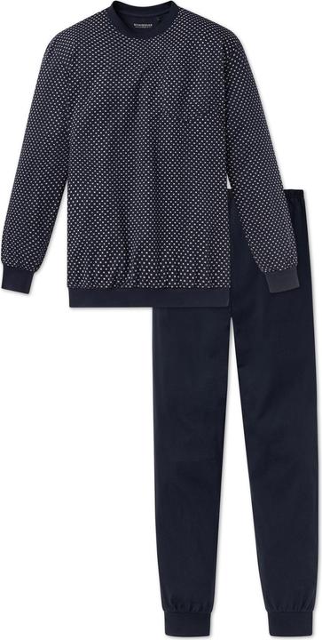 Image du produit Schiesser pyjama long naturel 100% coton | aussi grande taille (62)