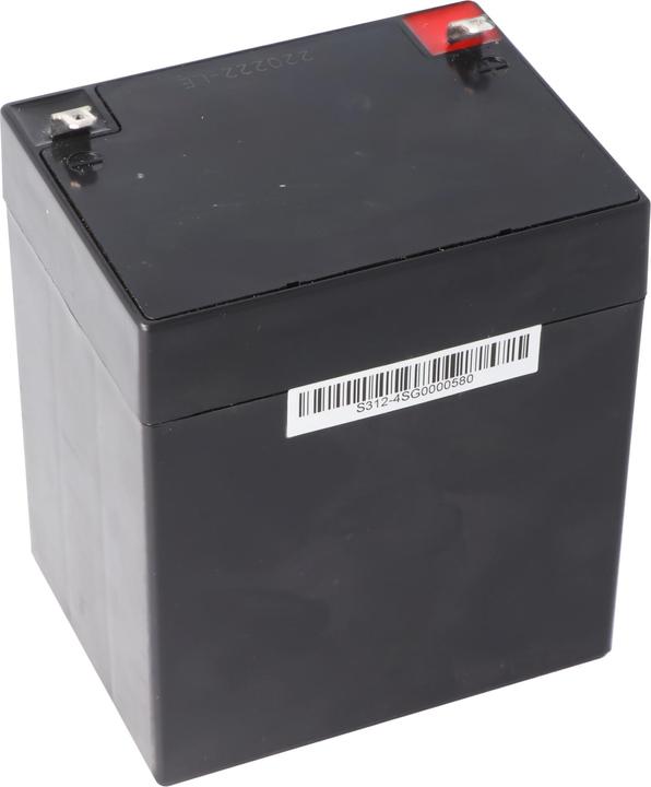 Actual product image Exide Powerfit S312/4 S lead battery, connection 4.8mm (12 V, 4 Ah)