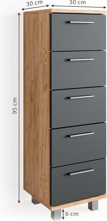 Immagine prodotto Vicco Ilias (30 x 95 x 30 cm)