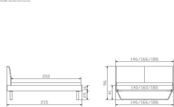 Actual product image Hasena Pietro (140 x 200)