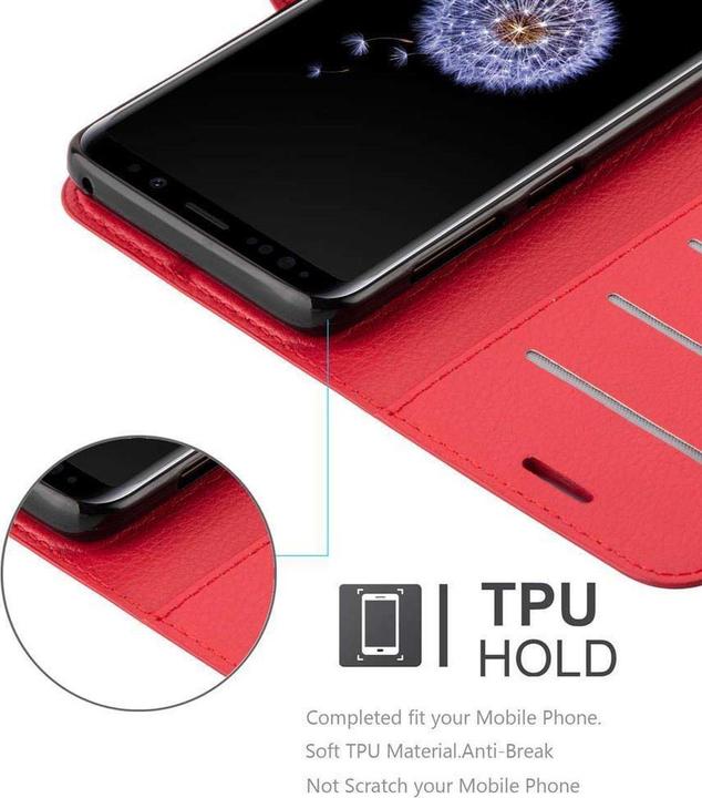 Produktbild Cadorabo Book mit Standfunktion Cover (Samsung Galaxy S9)