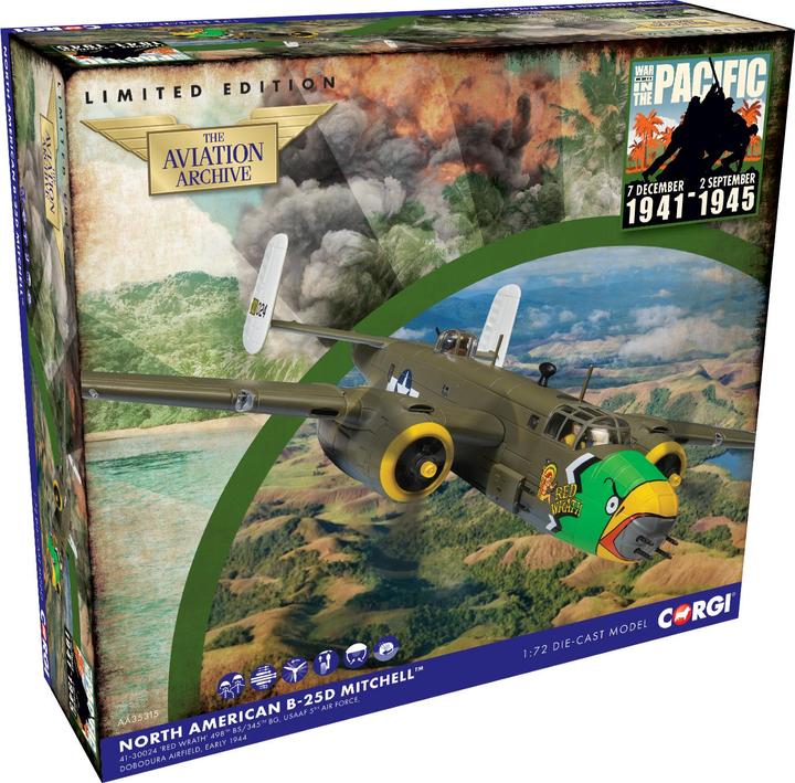 Image du produit Corgi North American B-25D Mitchell Red Wrath 1944