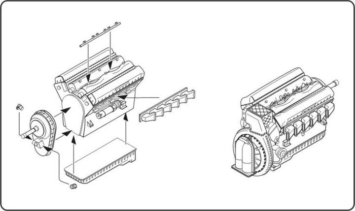 Produktbild CMK Rolls Royce Merlin serie 60 British engine