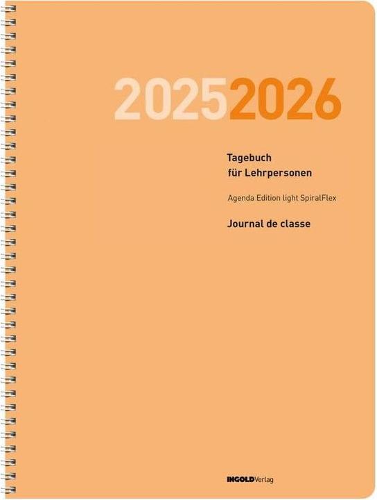 Produktbild Agenda Edition light Spiral Flex (23 x 30.5 cm, Deutsch, Französisch)