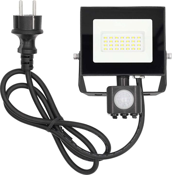 Produktbild Nedis LED-Flutlicht - 4000 K - Nennlichtstrom: 1620 lm - 20 kWh - IP44-1.00 m - Energieklasse: F - 2 (1620 lm, IP65)