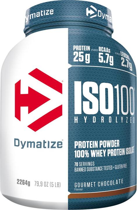 Dymatize ISO 100 Hydrolyzed (Gourmet Chocolate, 1 Stk., 2264 g)