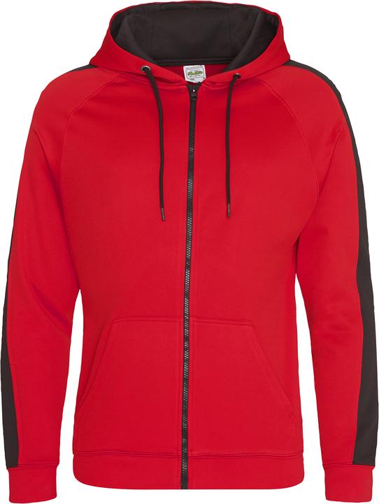 Rouge feu/noir