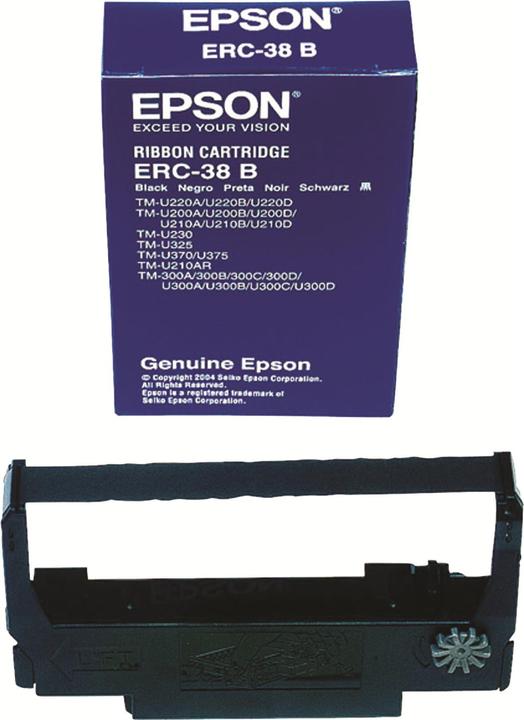 Actual product image Epson ERC-38, Nylon Farbband