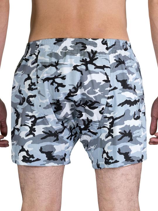 Immagine prodotto Sugar Pine Boxer vintage mimetico neve (L, Confezione singola)