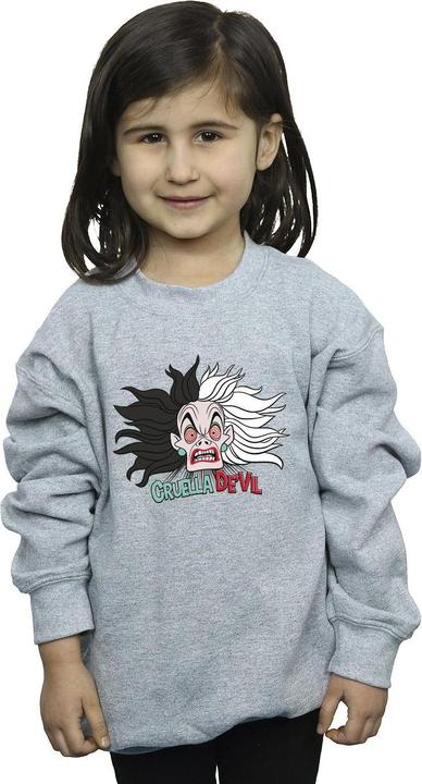 Immagine prodotto Disney 101 Dalmatians Cruella De Vil Crazy Mum Felpa Ragazze (152, 158)