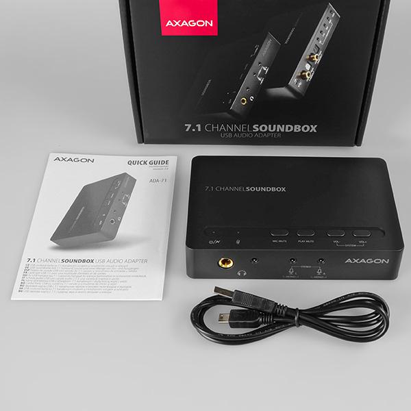 Actual product image Axagon ADA-71 (USB)