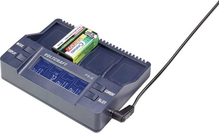 Immagine prodotto Voltcraft P9-4 (1 pz., 9V Block, Caricabatterie senza batteria)