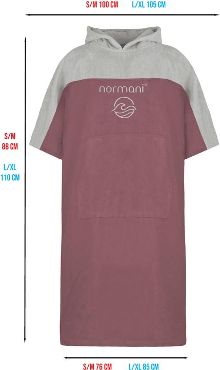 Produktbild Normani Damen Surfer Poncho Kuta (XL)