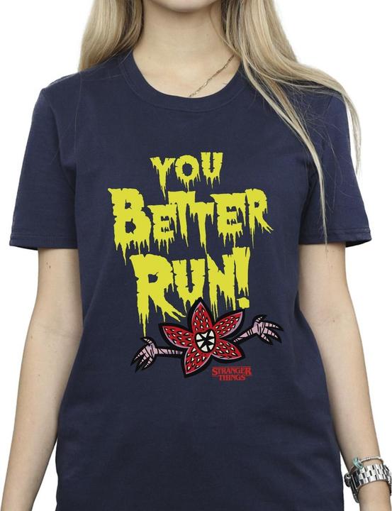 Produktbild Netflix Stranger Things You Better Run TShirt (5XL)