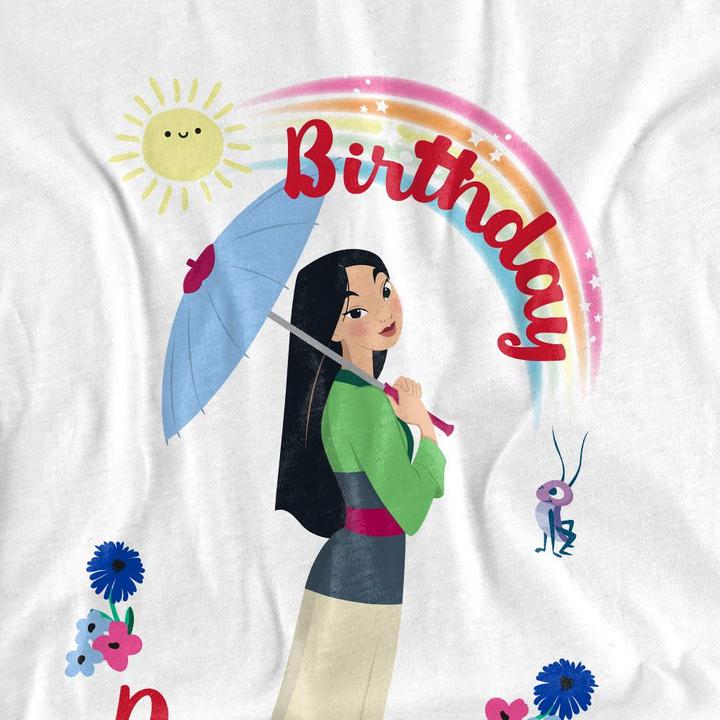 Produktbild Mulan Birthday Princess And Her Lucky Cricket TShirt (S)