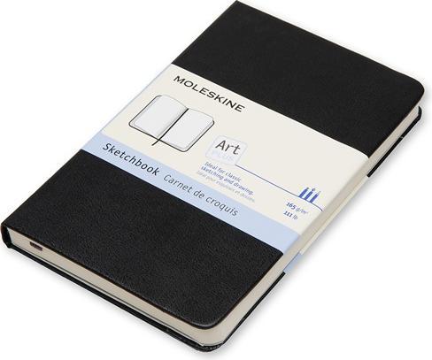 Actual product image Moleskine Sketchbook (A6, Plain, Hardcover)
