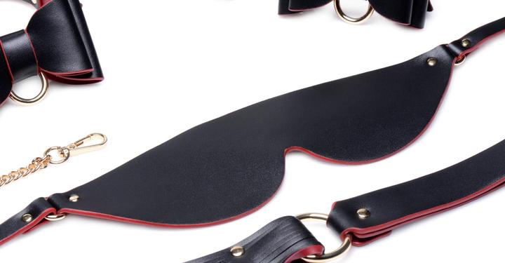 Actual product image Master Series Bow - Luxury BDSM Set With Travel Bag