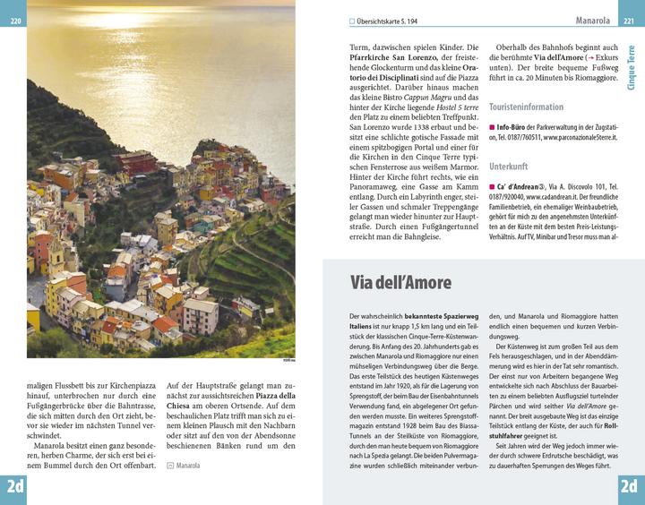 Produktbild Reiseführer Ligurien, Italienische Riviera, Cinque Terre (mit 22 Wanderu (Deutsch, Sibylle Geier, 2023)