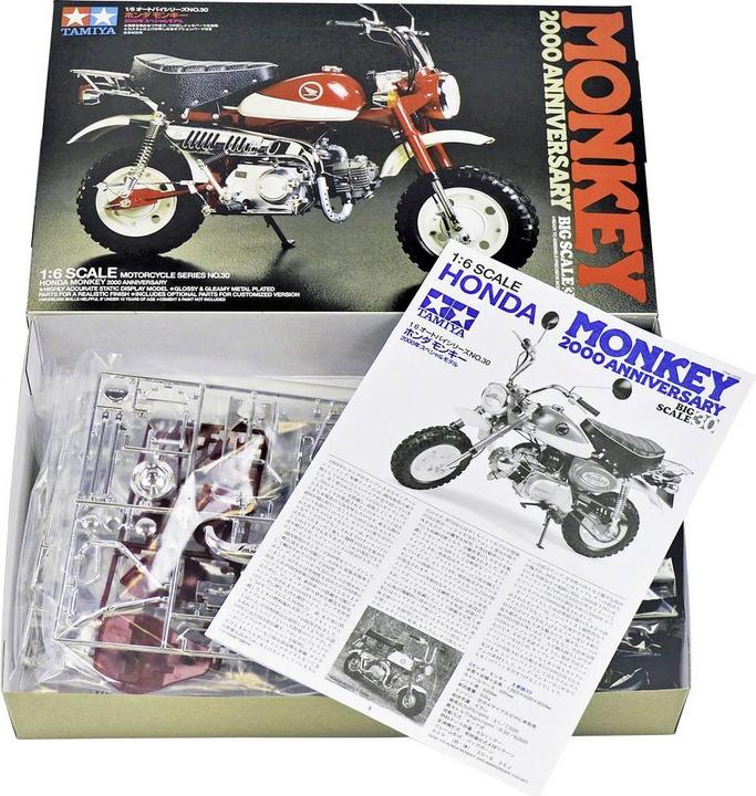 Actual product image Tamiya 1:6 Honda Monkey 2000 Anniversary