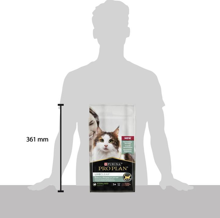 Actual product image Pro Plan Liveclear Sterilised (Adult, 1 pcs., 1400 g)