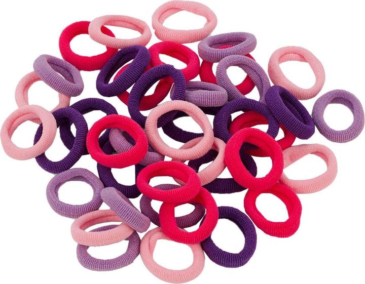 Produktbild Trisa Elastisches Haargummi für Babys, rosa, pink, lila & rot (Haargummi)