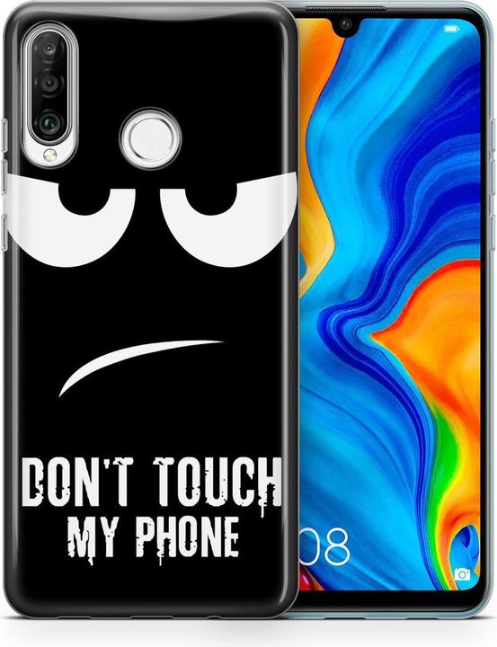 Don't Touch My Phone Black