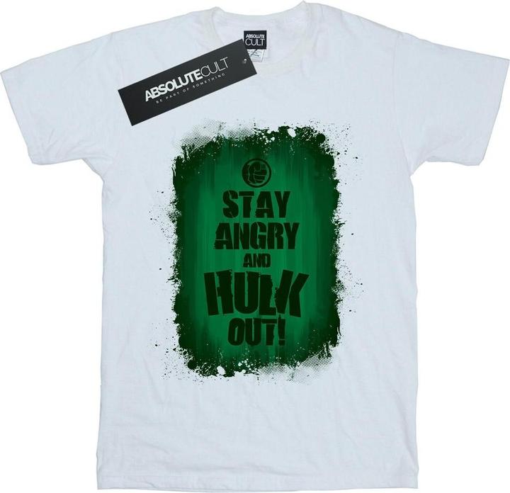Hulk Bleib wütend TShirt (S)