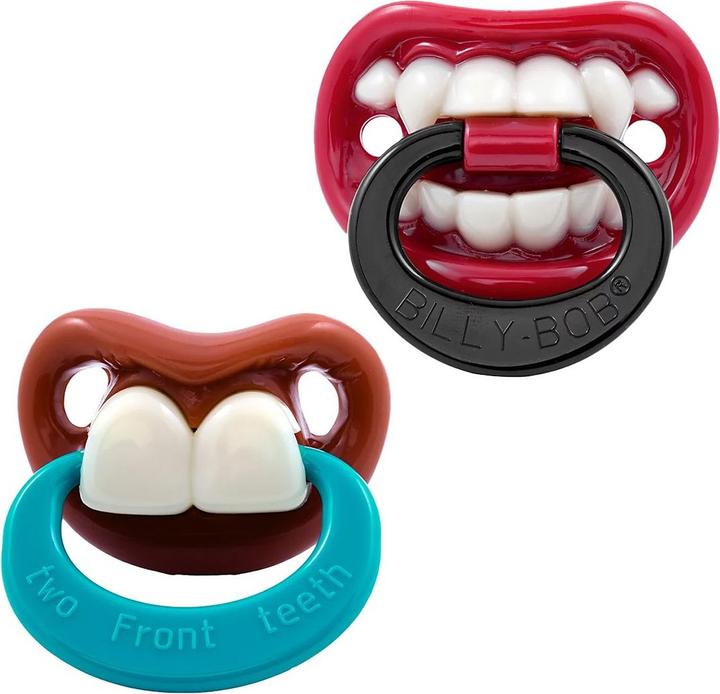 Produktbild Billy Bob Lustiges Schnuller 2er Set (2 x, 3 - 12 Monate)