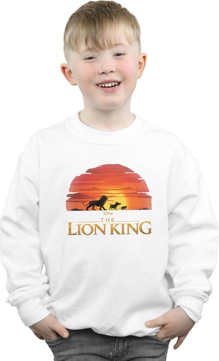 Produktbild Disney The Lion King Movie Sunset Logo Sweatshirt Jungen (140, 146)