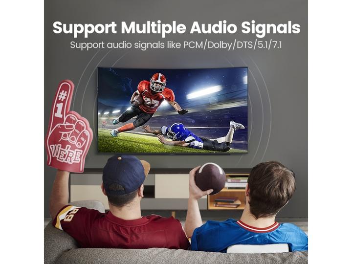 Productafbeelding Ugreen Toslink Optische Digitale Audio SPDIF (1.50 m, TOSLINK)
