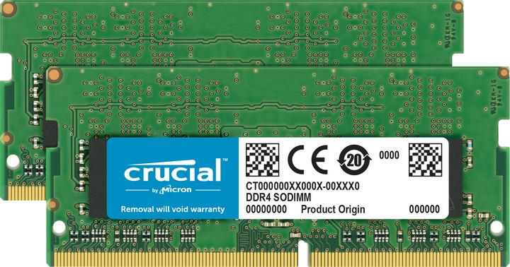 Crucial Memory for Mac (2 x 16GB, 2666 MHz, DDR4-RAM, SO-DIMM)