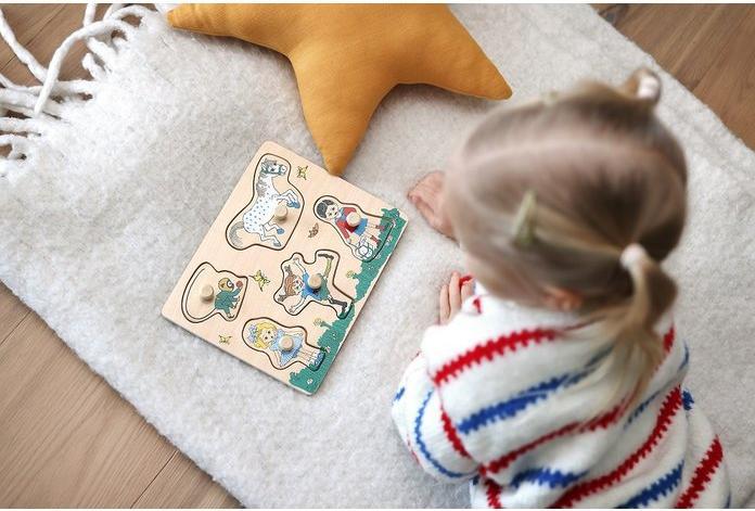 Produktbild Micki Pippi Langstrumpf: Puzzle (5 Teile)