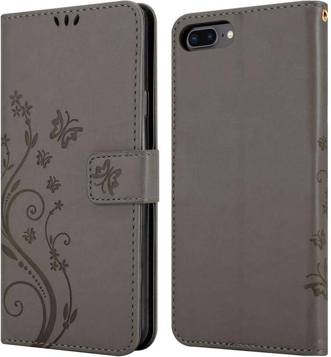 Actual product image Cadorabo Flower Book Cover (Apple iPhone 7 Plus)
