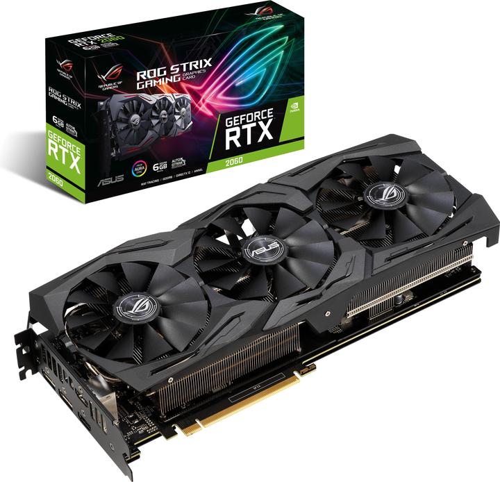 Image du produit ASUS GeForce RTX 2060 ROG Strix 6G Gaming (6 Go)