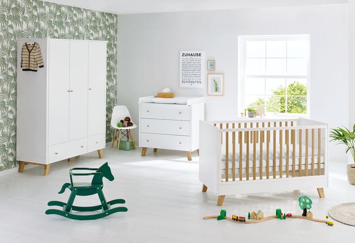 Pinolino Pan (Babybett, Wickelkommode, Kinderkleiderschrank)